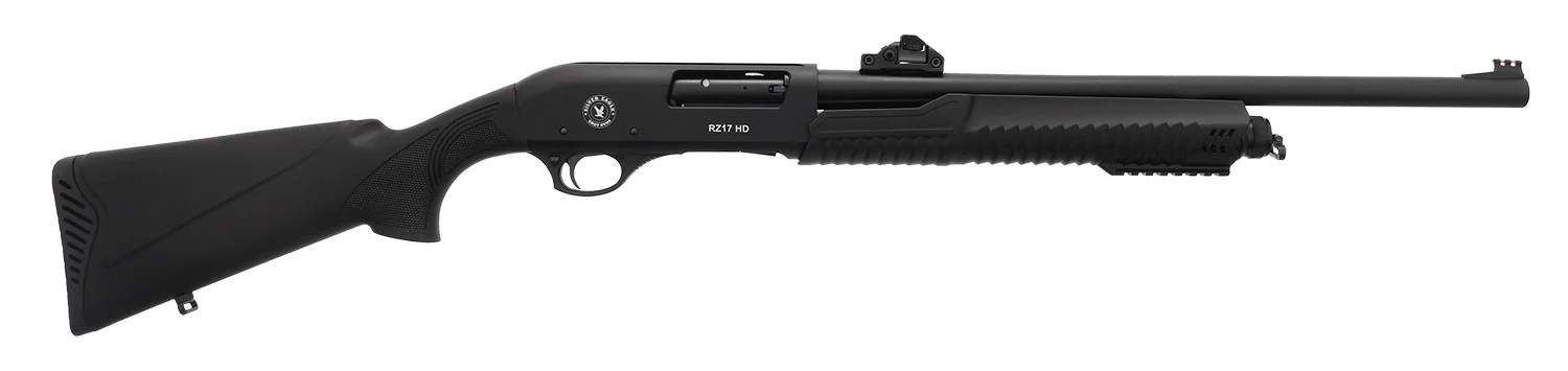Silver Eagle Arms RZ17HD RZ17 Home Defense 12 Gauge Pump 3" 4+1 18.50" Chrome Lined Steel Black Vent Rib Barrel, MobilChoke, Black Steel Receiver, Fixed Black Synthetic Stock