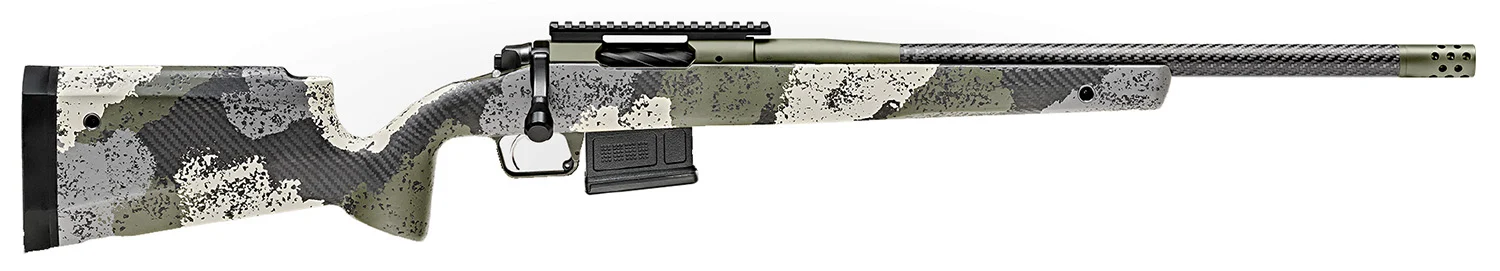 Springfield Armory BAW920308CFG 2020 WayPoint 308 Win,7.62x51mm NATO 5+1 20" CF Evergreen Camo Hybrid Profile w/M-LOK Stock Mil-Spec Green Cerakote Right Hand