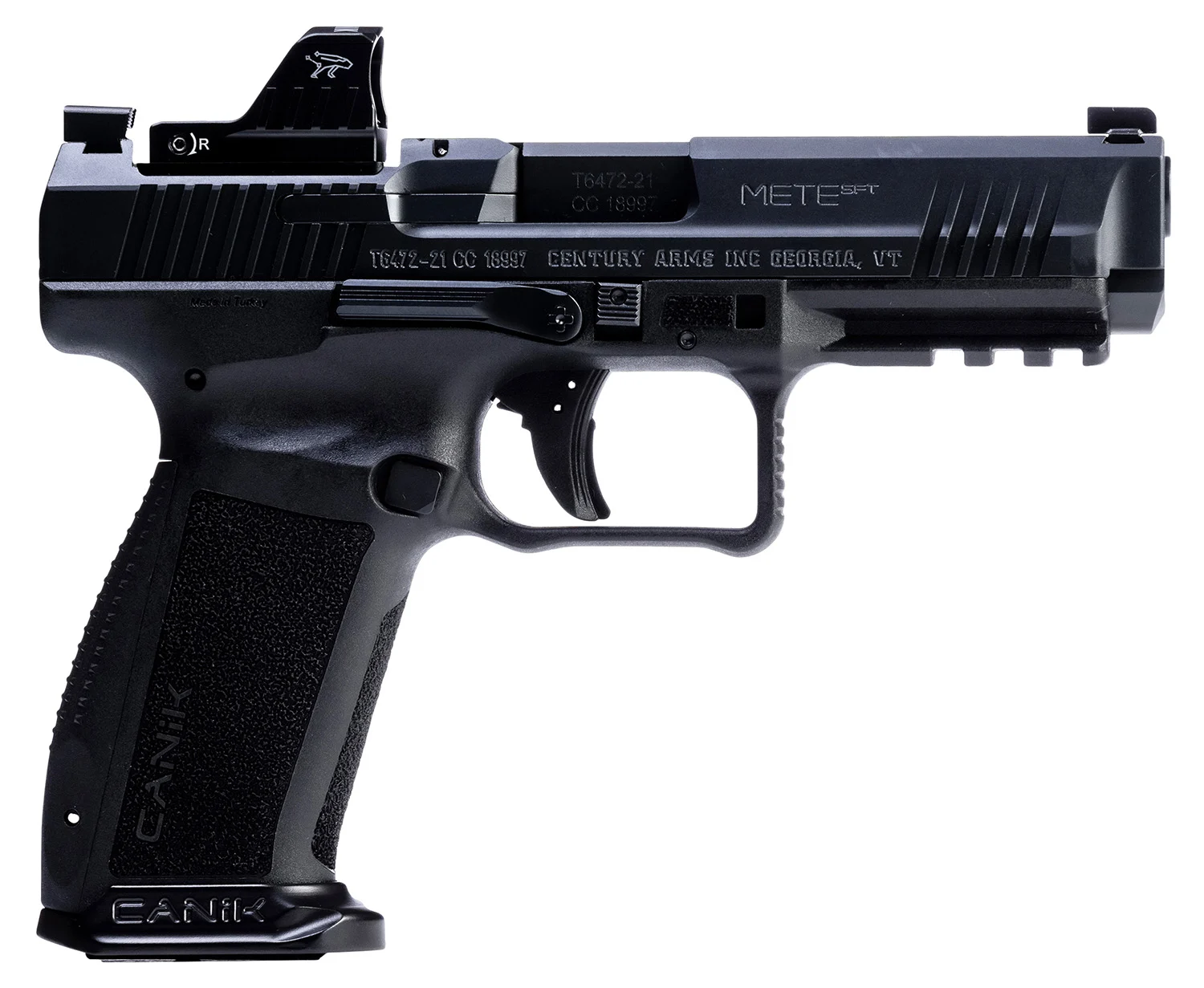 CIA HG7164-N CANIK METE SFT 9MM 20R BLKW/OPTIC