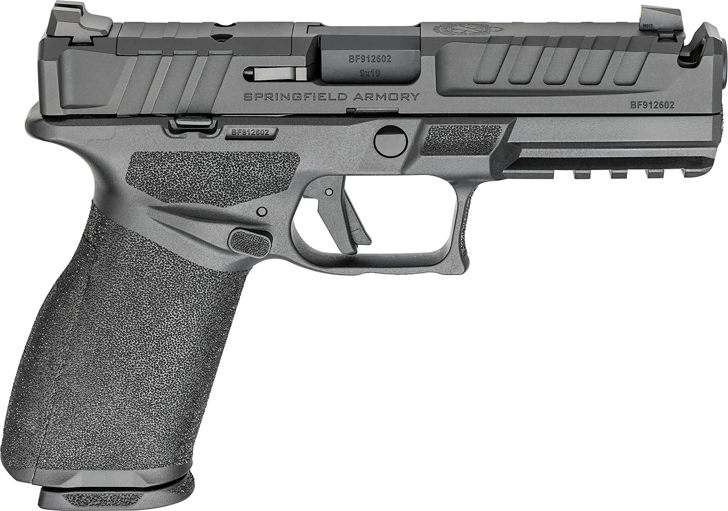 Springfield Armory EC9459BUCOMP Echelon 9mm 17/20rd 4.50" Black Melonite Optic Ready/Integral Compensator