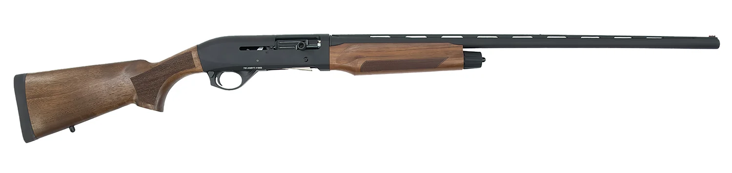 Spandau Arms 21000172 S2 Field Full Size 20 Gauge Semi-Auto 3" 3- 2.75" Shells 28" Black Vent Rib Barrel, Black Drilled & Tapped Receiver, Fixed Wood Stock, Benelli Choke Tube System