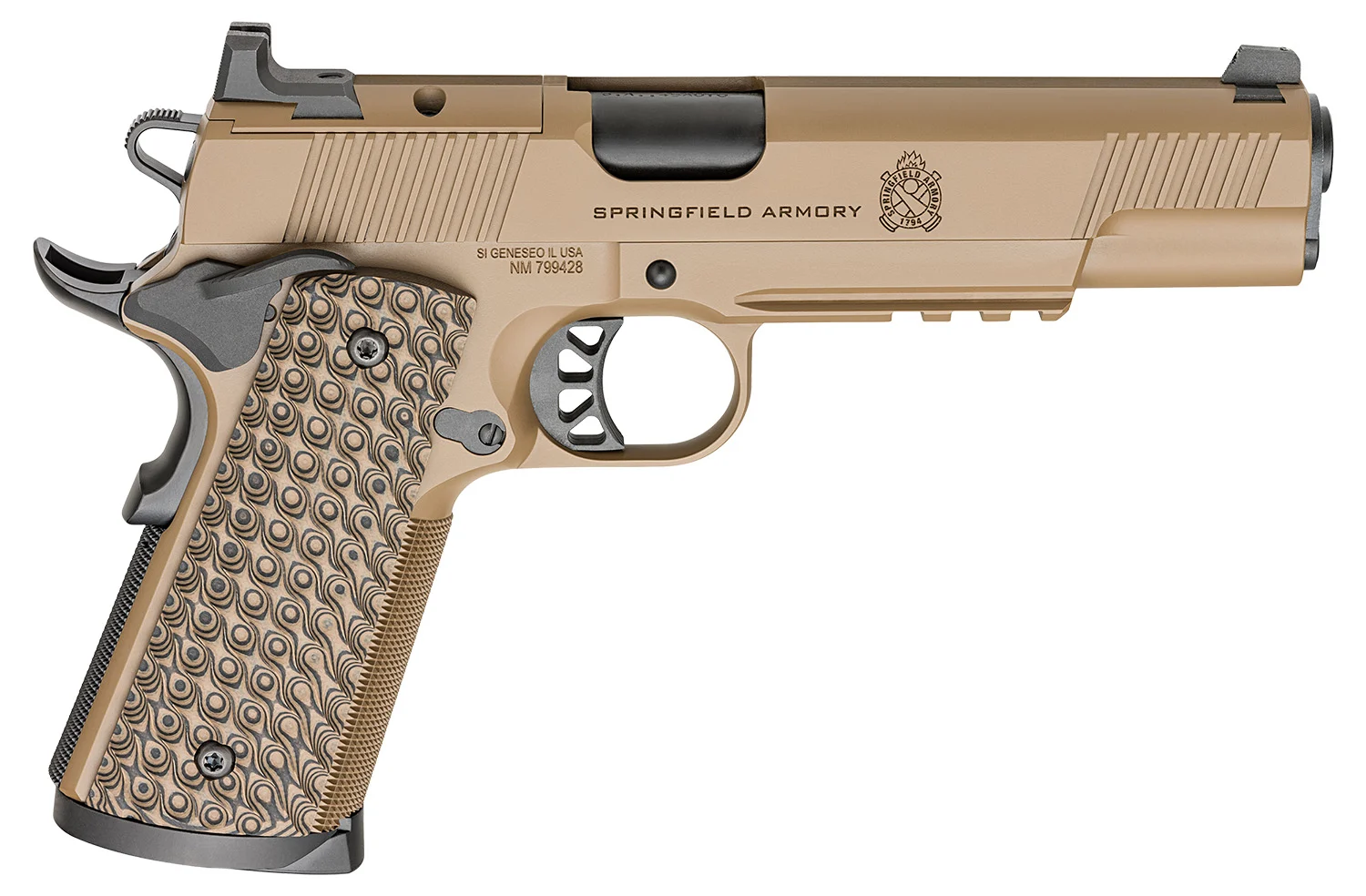 SPG PC9125LRCBAOS 45 TRP 1911 LTRL 5 8R COY