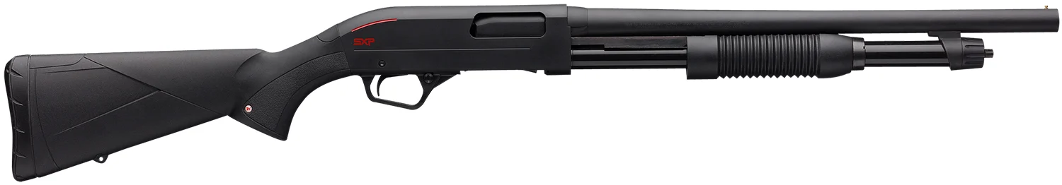 Winchester Repeating Arms 512252395 SXP Defender 12 Gauge 18" 5+1 3" Matte Black Rec/Barrel Matte Black Fixed Textured Grip Paneled Stock Right Hand (Full Size) Includes Cylinder Choke