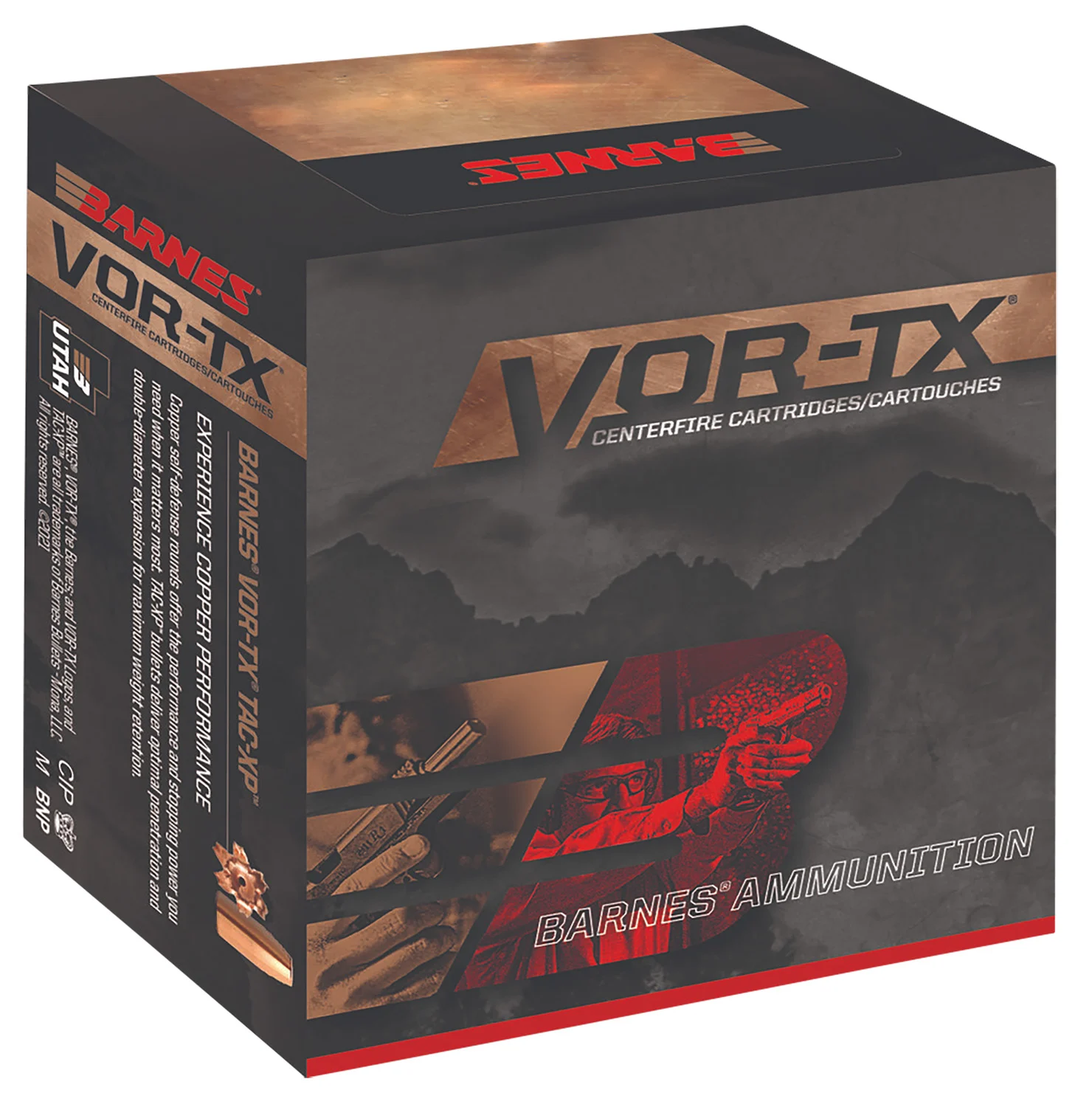 Barnes Bullets 21547 VOR-TX Handgun 45Colt 200gr Barnes 20 Per Box/10 Case