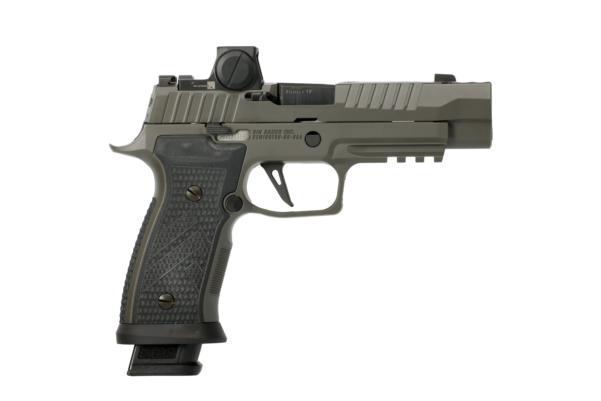 SIG SAUER P320 AXG LEG ROMEO X PRO 21+1#
